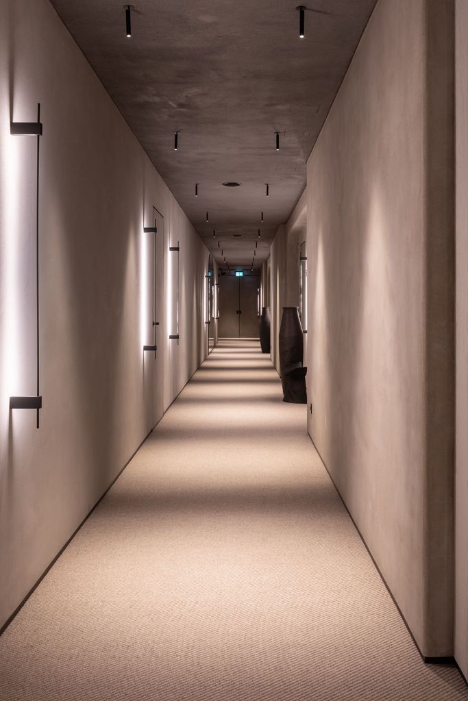 Stylish hallway at Esperanza Resort, offering an ultimate luxury wellness retreat experience