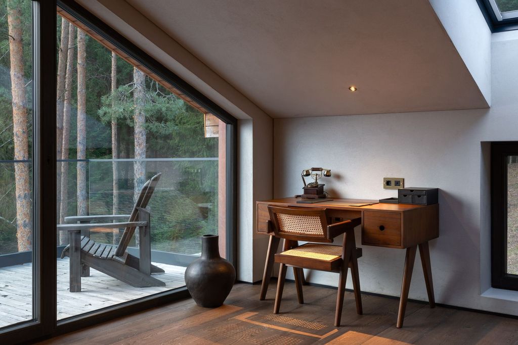Elegant loft room with terrace and at Esperanza Lake Resort designed for serene stays.