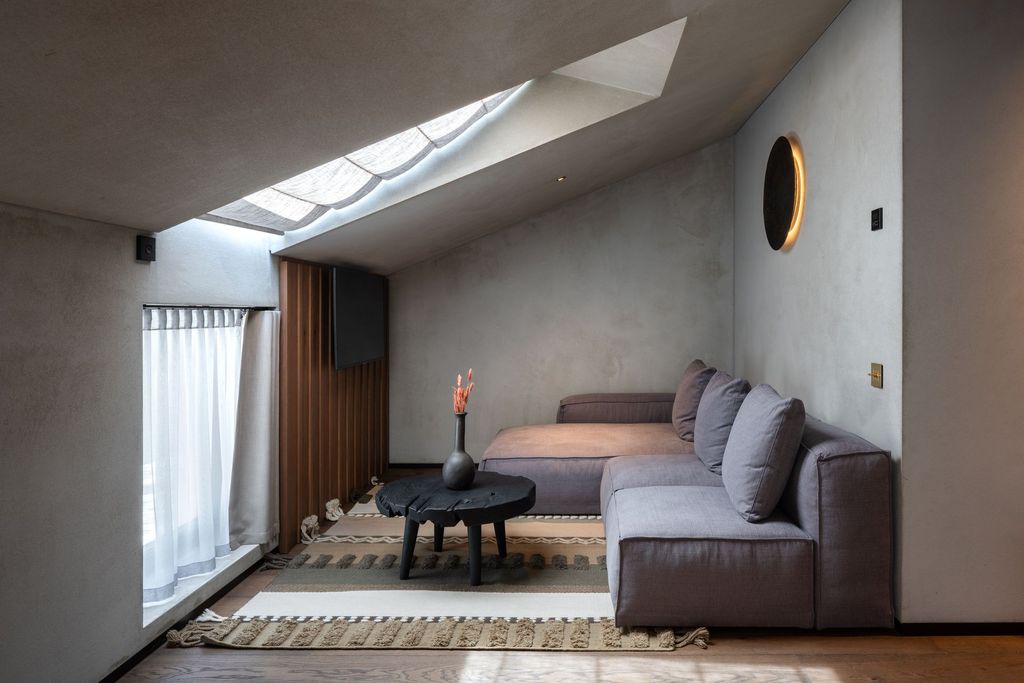 Interior of loft suite at Esperanza Resort offering comfort, relaxation and elegance.
