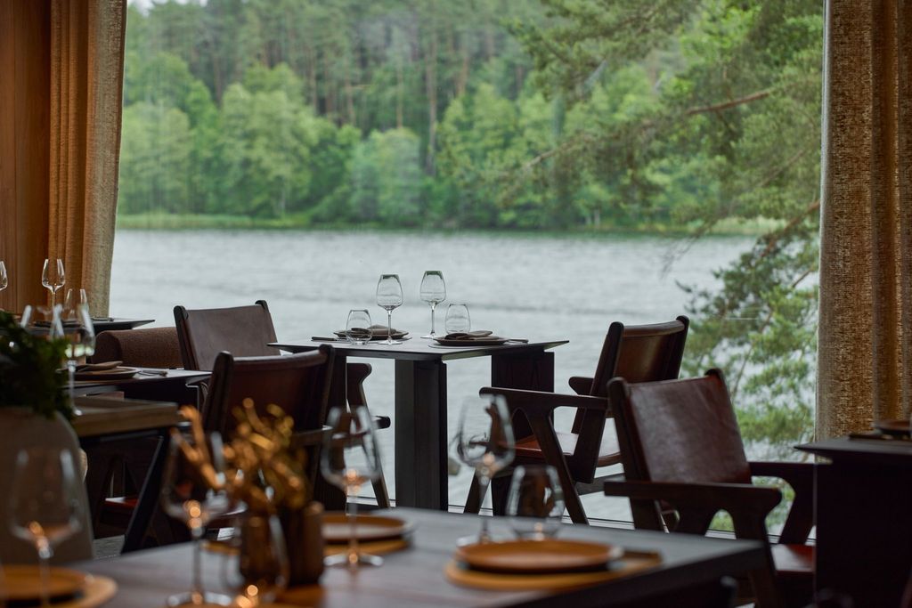 Luxurious fine dining, featuring sophisticated interiors designed for a gourmet experience.
